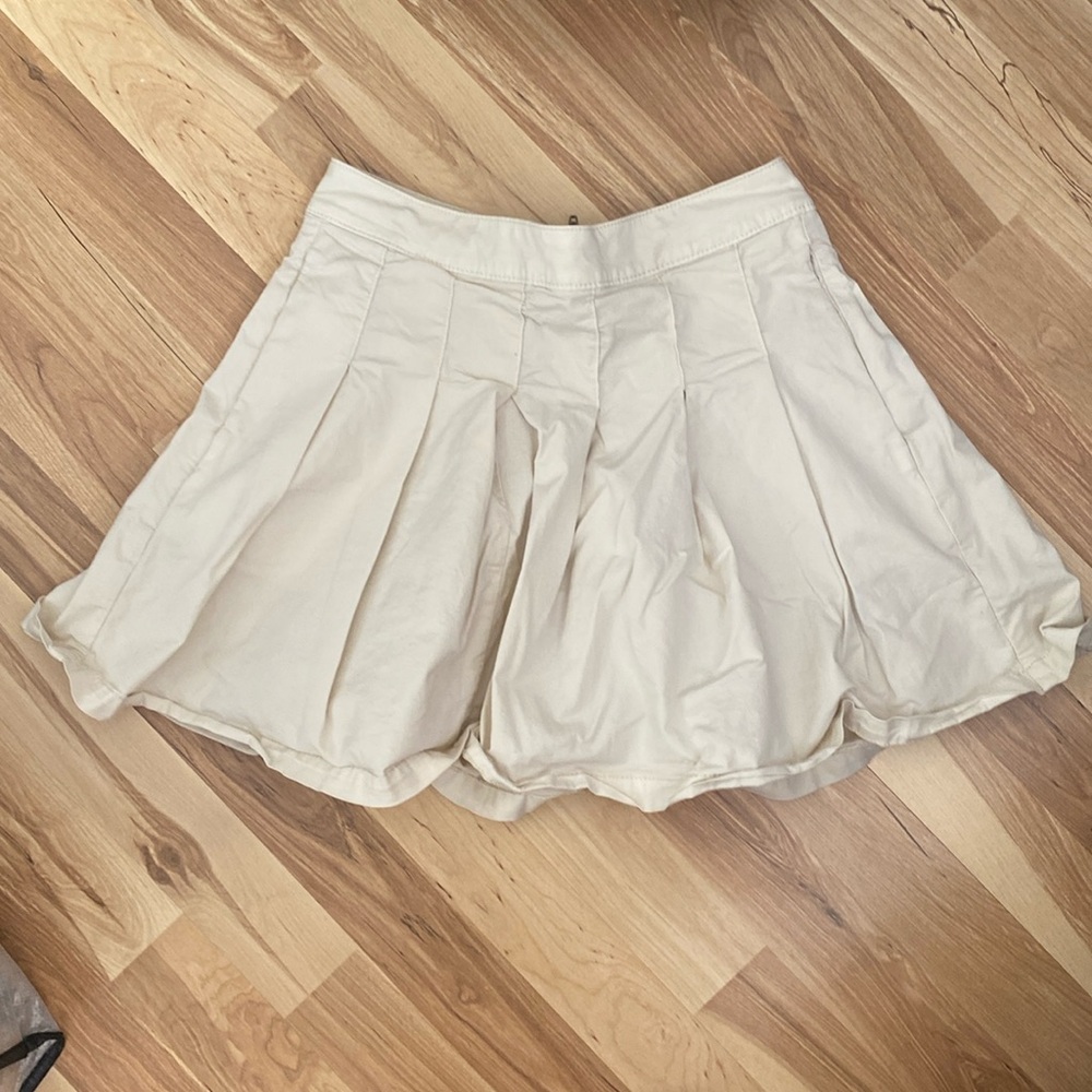 aeo pleated skirt